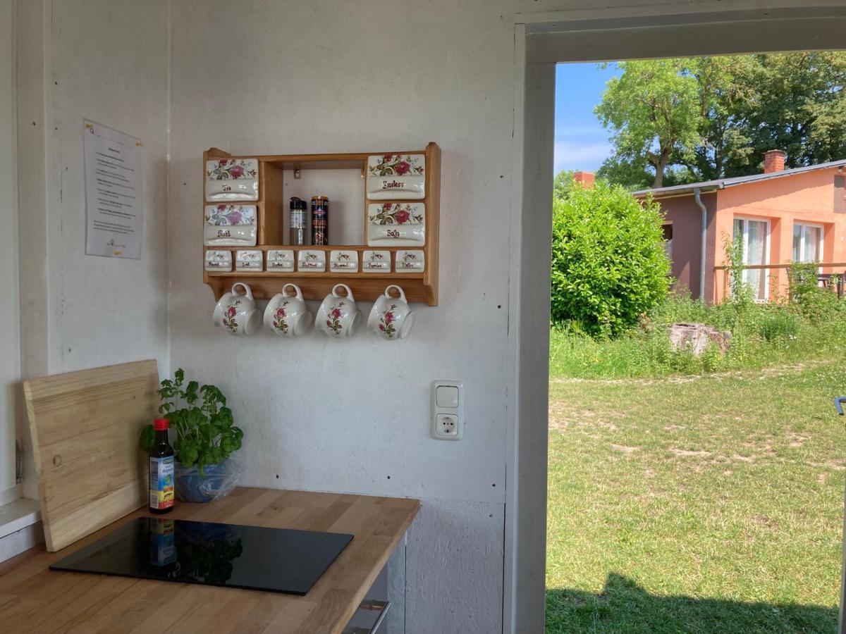 ホテル Mongolische Jurte Im Art.Quartier Velgast エクステリア 写真